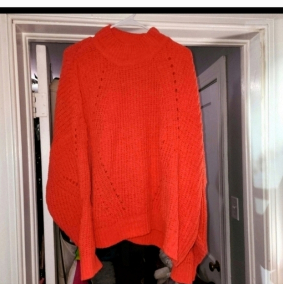 🍂🍁Nwot Fashion nova coral sweater 3x - Picture 5 of 5